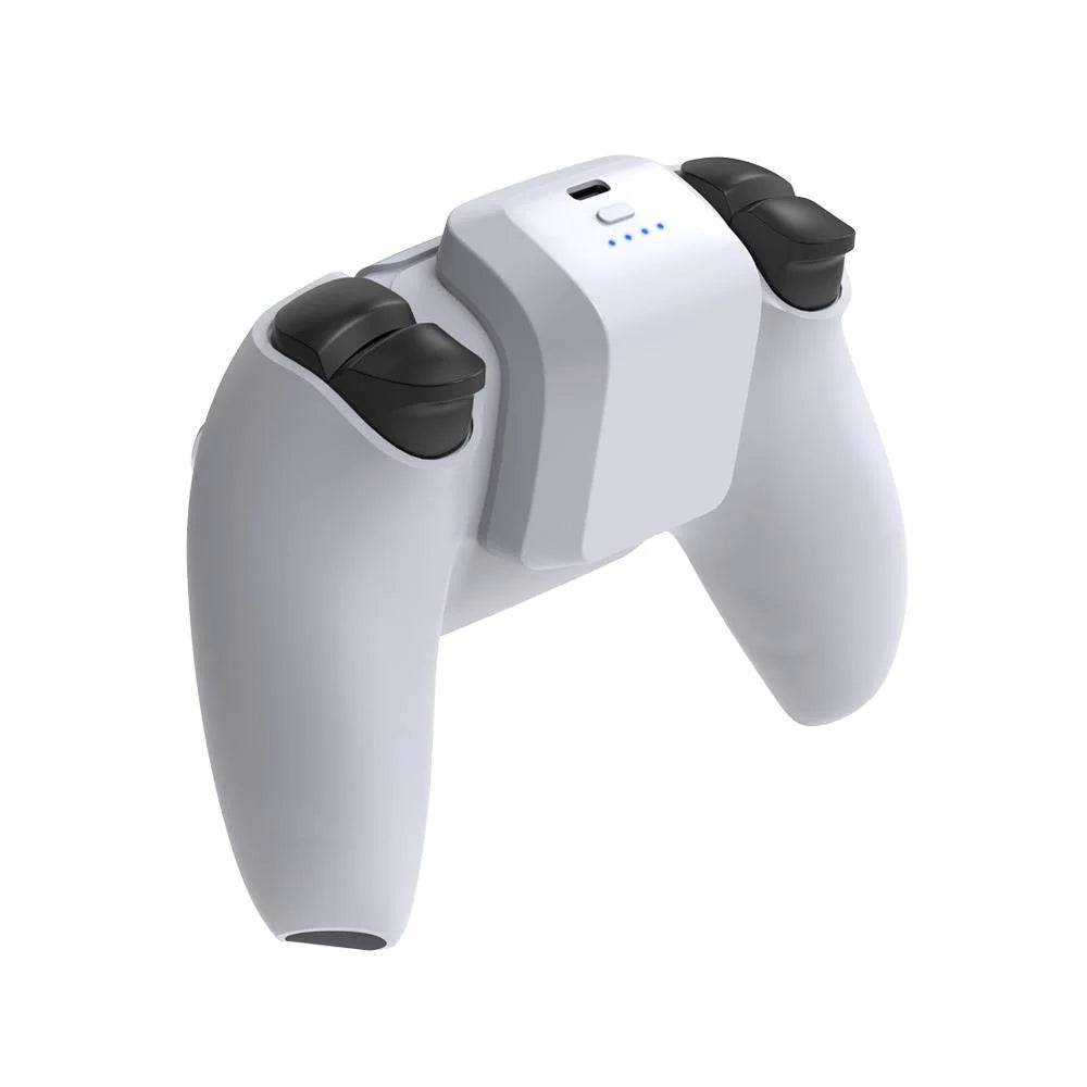 Dobe PS5 controller battery pack installed