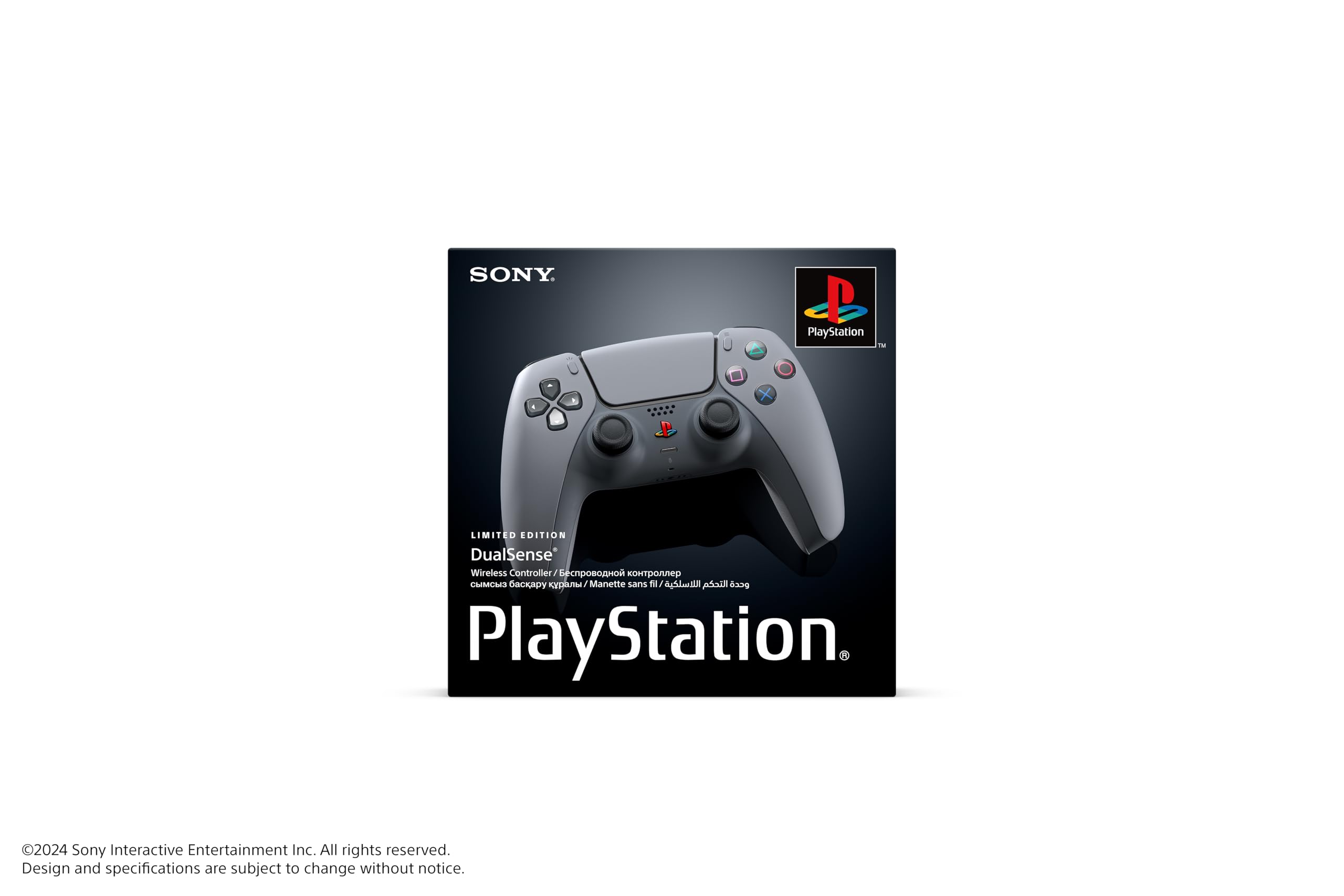 PS5 DualSense 30th Anniversary controller packaging