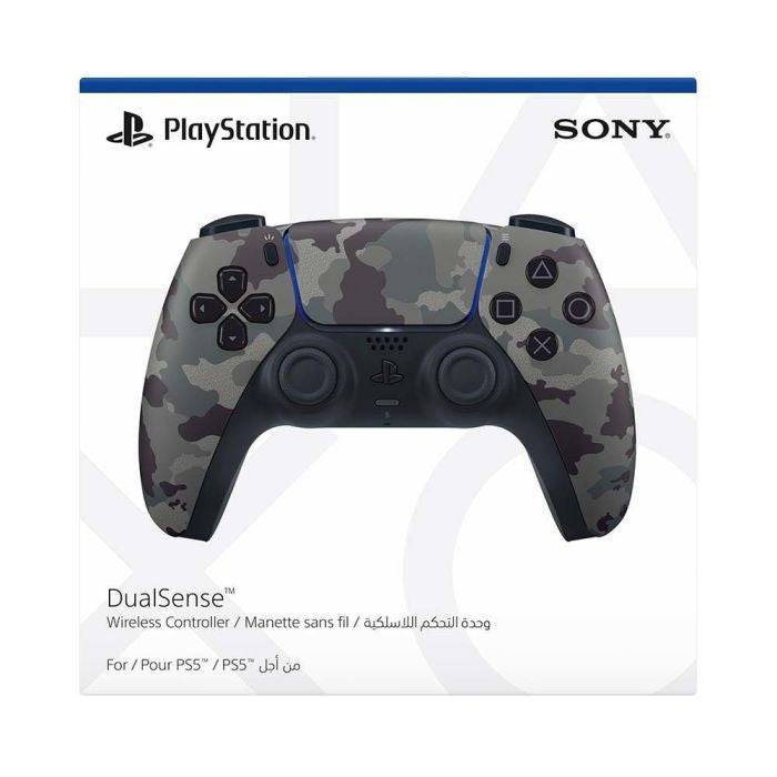 DualSense Grey Camo controller detail
