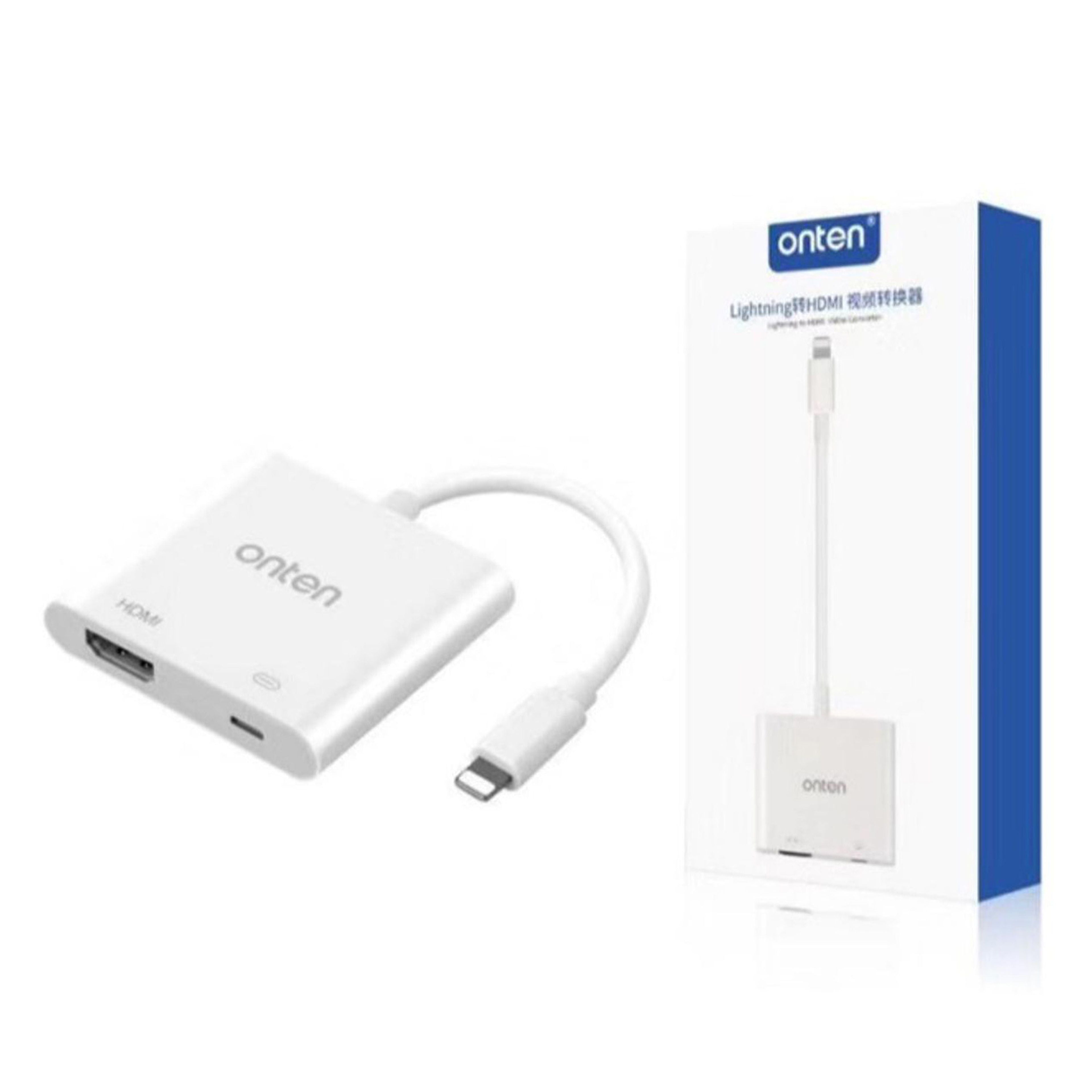 Onten 7565 Lightning to HDMI Adapter