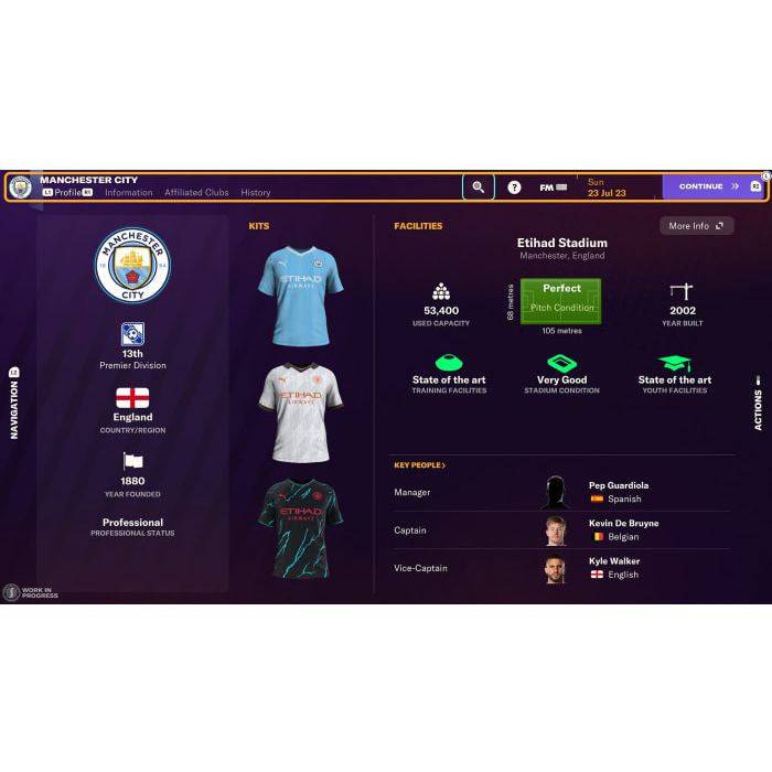 Football Manager 2024 PS5 tactics