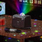 Hoco BS41 Plus karaoke speaker in use