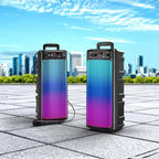 Hoco BS52 speaker LED lighting effect detail