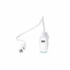 Hoco C1 car charger plugged into vehicle cigarette lighter