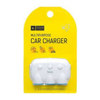 Hoco C1 charger dual USB ports and LED indicator detail