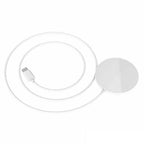 Hoco CW28 wireless charger attached to iPhone MagSafe