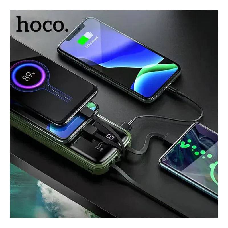 Hoco DB07A 20000mAh power bank side profile