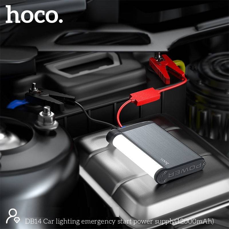 Hoco DB14 emergency power supply ports detail