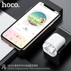 Hoco DES03 Bluetooth TWS earbuds packaging