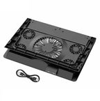 Hoco DH11 stand holding laptop at ergonomic height