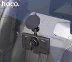 Hoco DI17 driving recorder mounted on windscreen