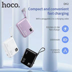 Hoco DK2 power bank LED indicator detail
