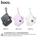 Hoco DK2 fast charging power bank packaging