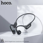 Hoco DM43 headset worn during outdoor sports