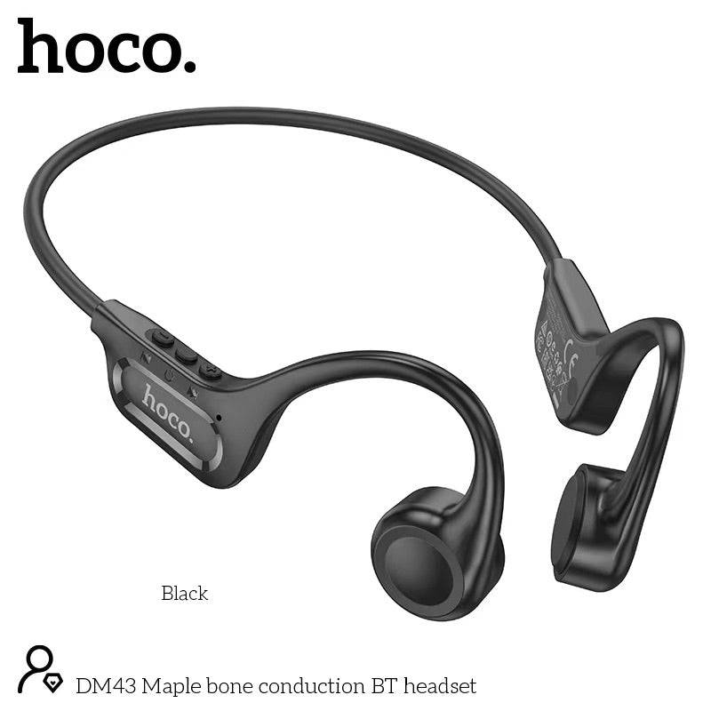 Hoco DM43 Maple bone conduction Bluetooth headset front view Kuwait