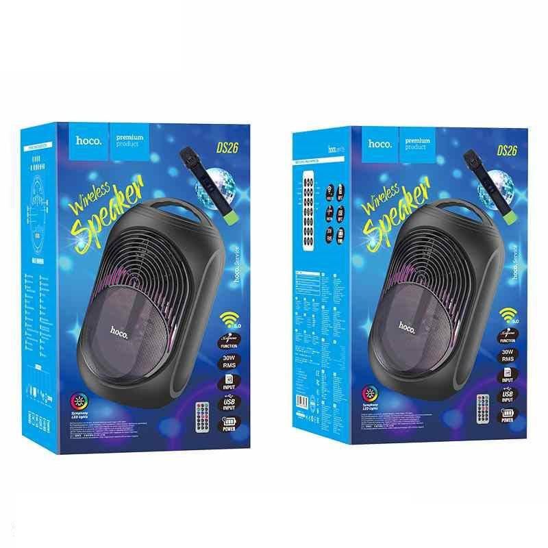 Hoco DS26 wireless karaoke speaker packaging