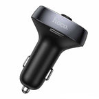 Hoco E51 Bluetooth FM transmitter streaming music in car
