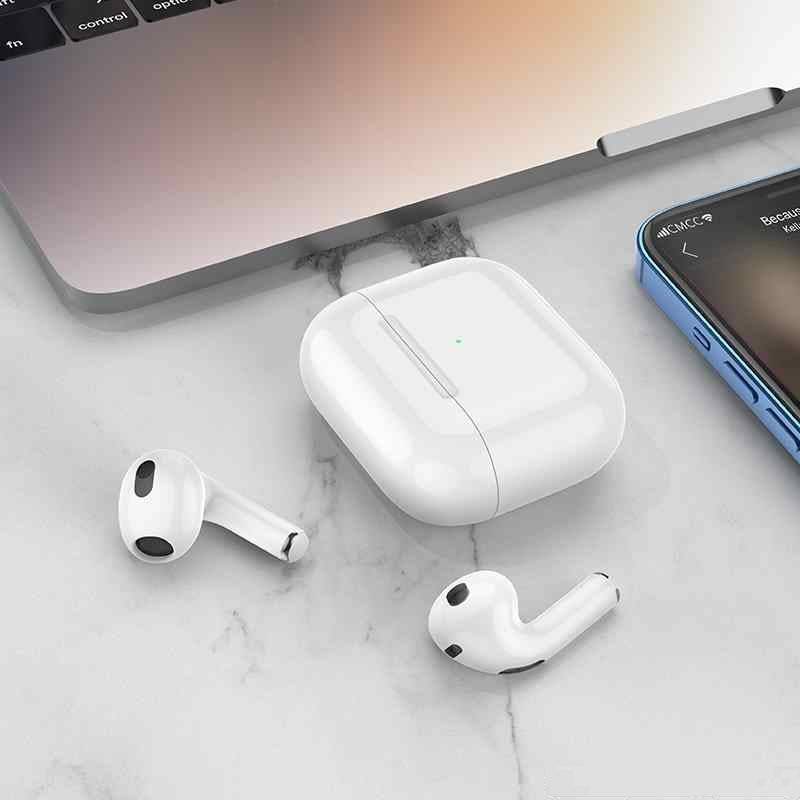 Hoco EW43 upgraded battery TWS earbuds outside charging case