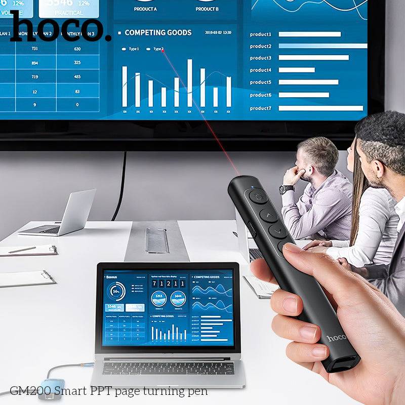 Hoco GM200 presenter with USB receiver