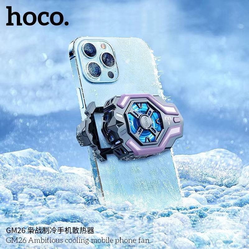 Hoco GM26 phone cooling fan packaging