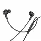 Hoco M66 wired earphones 3.5mm with microphone front view Kuwait