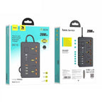 Hoco DC15 charger extension USB slots detail