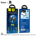 Hoco MX14 PD cable connectors detail