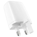 Hoco NK2 wall charger dual USB-A ports detail