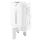 Hoco NK2 UK plug charger side profile