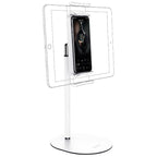 Hoco PH31 metal stand holding phone at angle