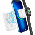 Hoco Q11 10000mAh wireless power bank with LED indicator front view Kuwait