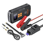 Hoco QS2 Super Energy 4-in-1 car jump starter 8000mAh front view Kuwait