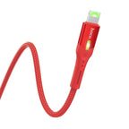Hoco S24 Celestial Lightning charging data cable front view Kuwait