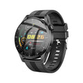 Hoco Y9 smart sports watch call version black front view Kuwait