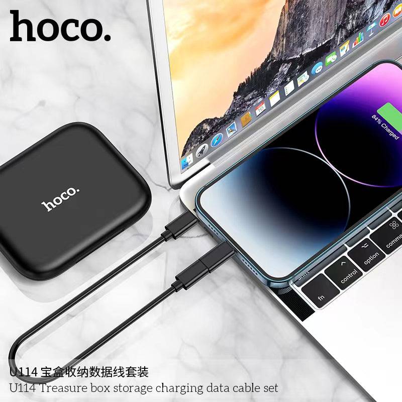 Hoco U114 cable set adapters detail
