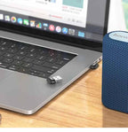 Hoco UA18 Bluetooth adapter plugged into laptop