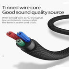 Hoco UPA13 adapter connected to iPhone with 3.5mm headphones