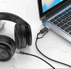 Hoco UPA23 audio cable USB-C and USB-A connector ends
