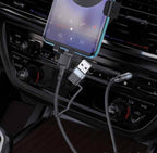 Hoco UPA23 2-in-1 audio cable braided design detail