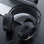 Hoco W100 gaming headset ear cups detail