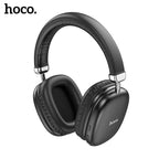 Hoco W35 wireless Bluetooth headphones black front view Kuwait