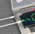 Hoco X51 100W USB-C cable braided detail