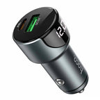 Hoco Z42 car charger PD 20W USB-C and QC 3.0 USB-A front view Kuwait