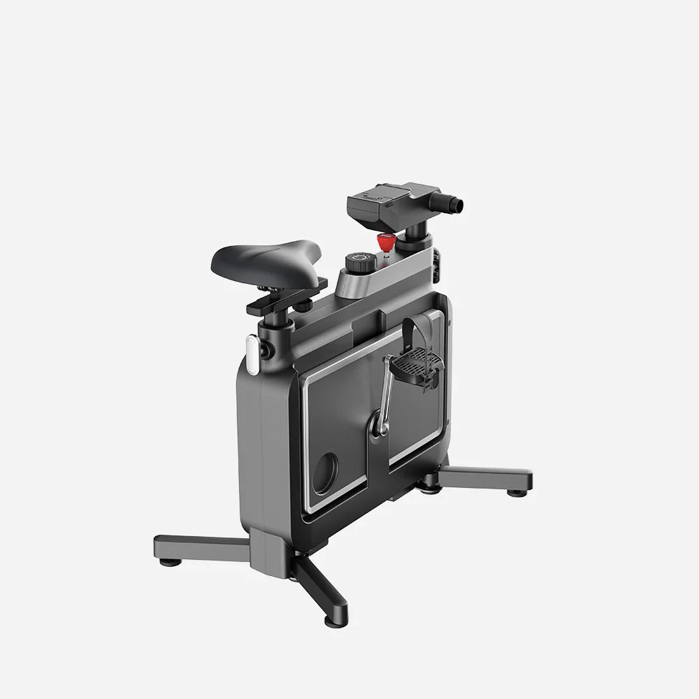 KingSmith W1B exercise bike folded