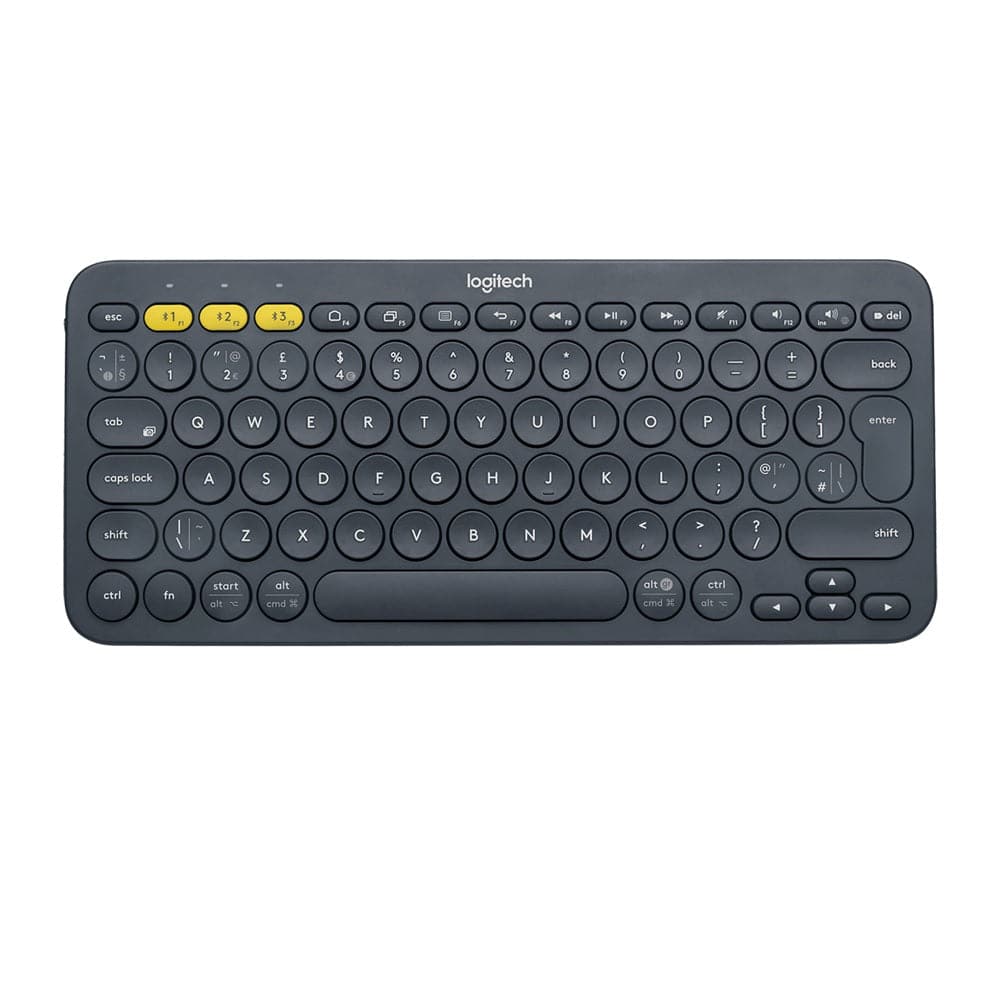 Logitech K380 graphite keyboard multi-device switch keys