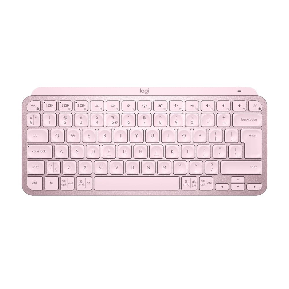Logitech MX Keys Mini wireless illuminated keyboard rose Kuwait
