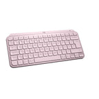 Logitech MX Keys Mini rose compact backlit keyboard