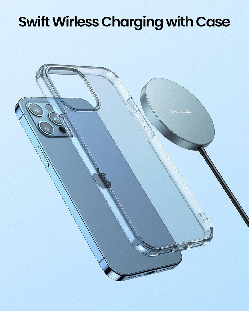 Mcdodo CH-2330 15W wireless charging pad packaging Kuwait