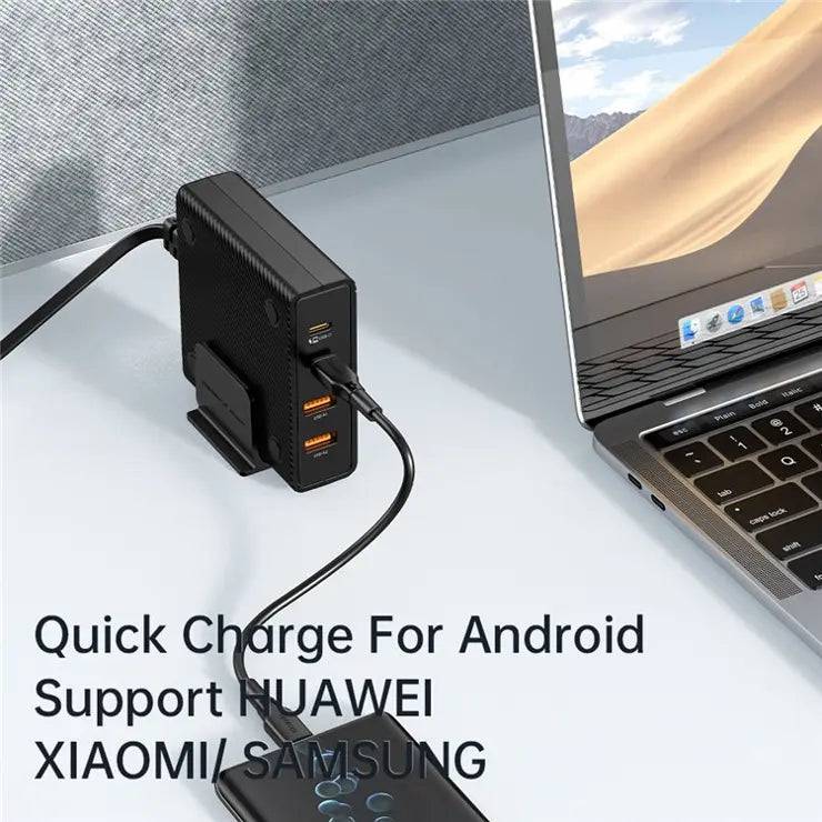 Mcdodo CH-180 desktop charger in use