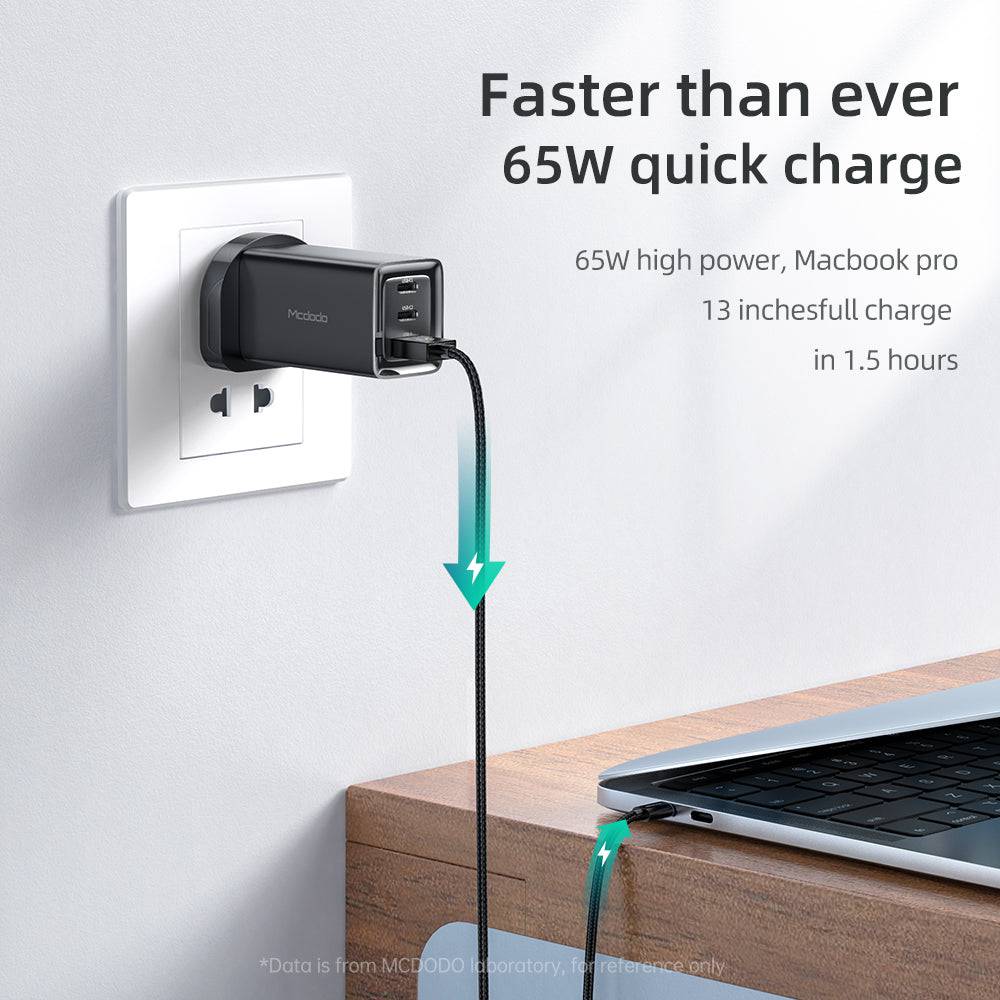 Mcdodo CH-1550 compact charger in hand